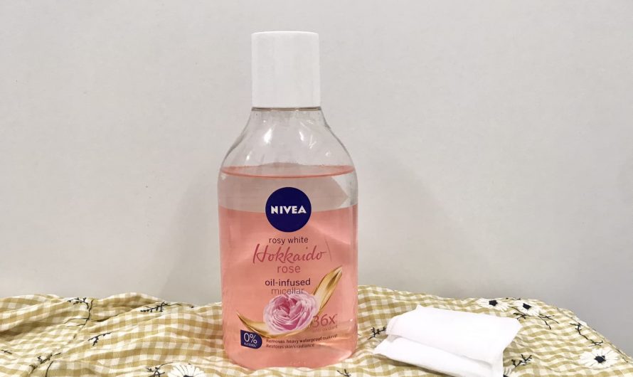 Review nước tẩy trang Nivea Hokkaido Rose Oil-Infused Micellar